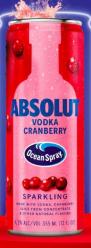 Absolut - Ocean Spray Cranberry (4 pack 12oz cans) (4 pack 12oz cans)