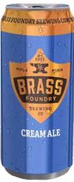 Brass Foundry Brewing Co. - Cream Ale (4 pack 16oz cans) (4 pack 16oz cans)