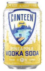 Canteen - Pineapple Vodka Soda (4 pack 12oz cans) (4 pack 12oz cans)