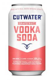 Cutwater - Grapefruit Soda (4 pack 12oz cans) (4 pack 12oz cans)