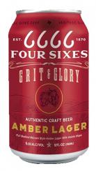 Four Sixes - Amber Lager (6 pack 12oz cans) (6 pack 12oz cans)