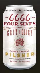 Four Sixes - Pilsner (6 pack 12oz cans) (6 pack 12oz cans)