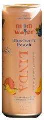 Mom Water - Linda Blueberry Peach (4 pack 12oz cans) (4 pack 12oz cans)