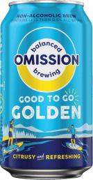 Omission - Good To Go Golden Ale (6 pack 12oz cans) (6 pack 12oz cans)