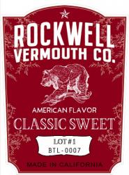 Rockwell Vermouth Co. - Classic Sweet (750ml) (750ml)