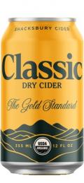 Shacksbury - Classic Dry Cider (4 pack 12oz cans) (4 pack 12oz cans)