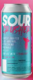 Skygazer - Sour Crusher Strawberry (4 pack 16oz cans) (4 pack 16oz cans)