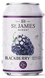 St. James - Sparkling Blackberry (375ml can) (375ml can)