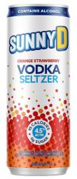 Sunny D - Vodka Seltzer Orange Strawberry (4 pack 12oz cans) (4 pack 12oz cans)