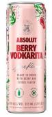 Absolut - Berry Vodkarita Sparkling 0 (4 pack 12oz cans)