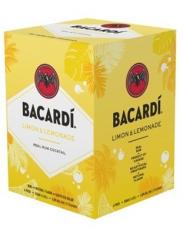 Bacardi - Limon and Lemonade (4 pack 12oz cans) (4 pack 12oz cans)
