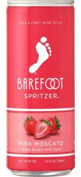 Barefoot - Pink Moscato Spritzer (4 pack 250ml cans) (4 pack 250ml cans)