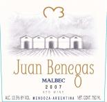 Bodega Benegas - Juan Benegas Malbec 2021 (750ml)