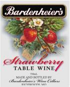 Bardenheier's - Strawberry Table Wine (750)