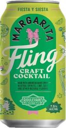 Boulevard Brewing Co. - Fling Craft Cocktail Margarita (4 pack 12oz cans) (4 pack 12oz cans)