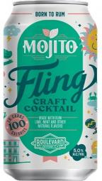 Boulevard Brewing Co. - Fling Craft Cocktails Mojito (4 pack 12oz cans) (4 pack 12oz cans)
