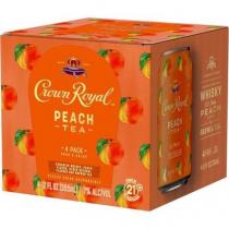 Crown Royal - Peach Tea Cocktail (4 pack 12oz cans) (4 pack 12oz cans)