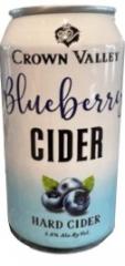 Crown Valley Brewery - Blueberry Cider (6 pack 12oz cans) (6 pack 12oz cans)
