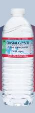 Crystal Geyser - H2O Lager Bottles (750)