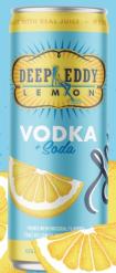 Deep Eddy - Lemon Vodka & Soda (4 pack 12oz cans) (4 pack 12oz cans)