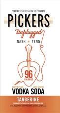 Pickers - Unplugged Tangerine Vodka Soda (4 pack 12oz cans) (4 pack 12oz cans)