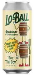 Shacksbury & Whistlepig - Lo-Ball Barrel Aged Cider (414)