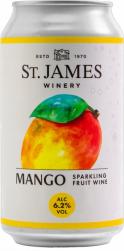 St. James Winery - Sparkling Mango Sweet Wine (375ml can) (375ml can)
