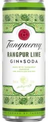 Tanqueray - Rangpur Lime Gin & Soda (4 pack 12oz cans) (4 pack 12oz cans)