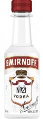 Smirnoff - No. 21 Vodka 80 Proof (50ml) (50ml)